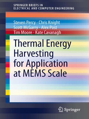 cover image of Thermal Energy Harvesting for Application at MEMS Scale